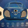 Blue Portable CD Player Radio Image 3