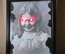 Spooky Halloween decor