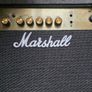 Squier Stratocaster electric guitar and Marshall MG15 amplifier Image 3