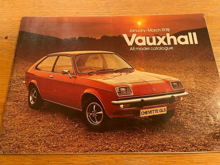 1978 Vauxhall Sales Brochure (Original)