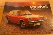 1978 Vauxhall Sales Brochure (Original)