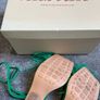 PUBLIC DESIRE Prancy Green Feather Heels Size 5! Image 8