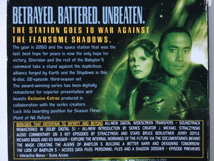 Babylon 5 (Complete Series 1-5 1994-1998)