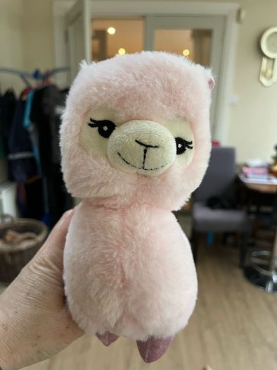 Cuddly Pink Lama