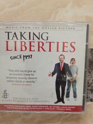 Taking Liberties CD Soundtrack
