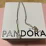 Pandora Square Sparkle Halo Necklace-Like new Image 2
