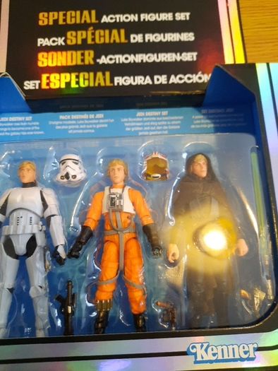 Star Wars Vintage Collection: Luke Skywalker 3-Pack 3.75'' Exclusive