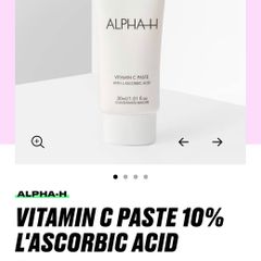 Alpha-h Vitamin C Paste 10% L Ascorbic Acid