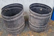 2 large barrels