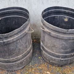 2 large barrels