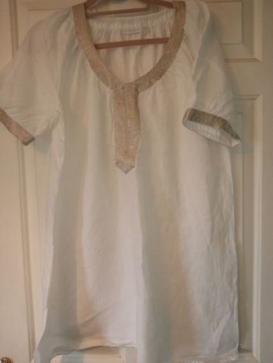 The white company Linen blouse