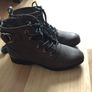 BRAND NEW with tags, Metallic Silver Flat Ankle Boots Image 3