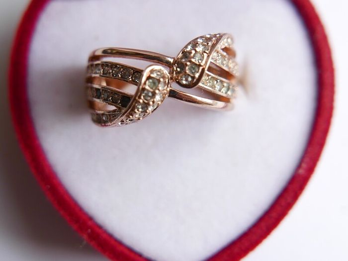 Vintage 18K GP Gold Plated Ring size K