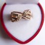 Vintage 18K GP Gold Plated Ring size K Image 2