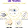 Fairy String Lights, 120LED 12M/40Ft 8 Modes USB Plug in Powered Lights Waterproof Outdoor/Indoor Copper String Lights with Remote Timer for Bedroom, Party, Wedding, Christmas (FREE POSTAGE) Image 3