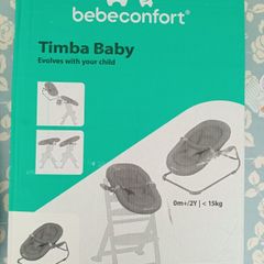 Bebeconfort 2 in 1 infant highchair seat attachment and bouncer