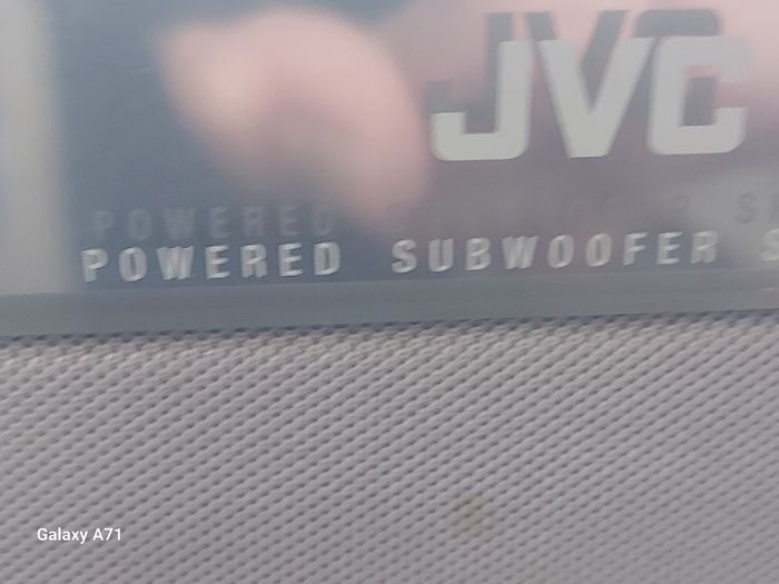 JVC VS-DT2000R Compact Component Music System, Radio, CD, Powered Subwoofer SP-PW2 and 2 Direct Drive Stick speakers