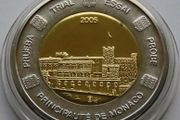 Monaco 2 euro probe coin specimen trial Piedfort