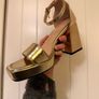 Gold Platform High Heels Image 3