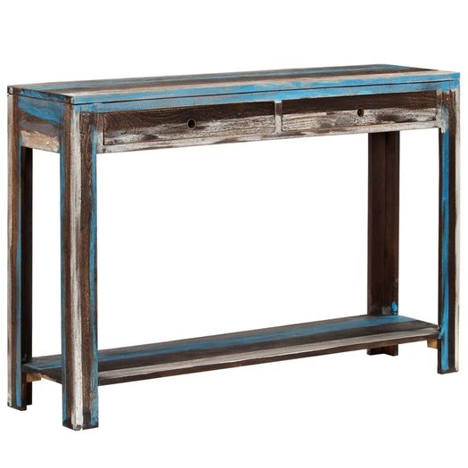 Console Table Solid Wood Vintage 118x30x80 cm
