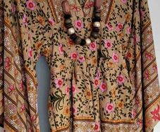 LUCUMA boho floral playsuit with pockets Sz M (Fit 10UK) - Bnwt Rrp 50