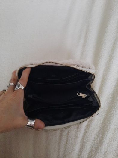fluffy river island purse
