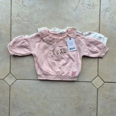 2 pack baby girl tops/trousers