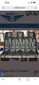 Multimac Car Seat and 2 x Minimac Car Seats