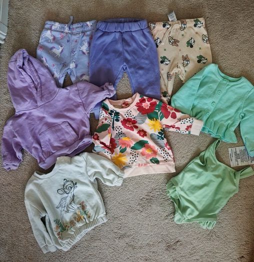 3-6 months baby girl bundle x 57 items