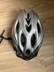 Grey adult unisex helmet