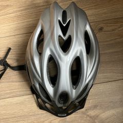 Grey adult unisex helmet