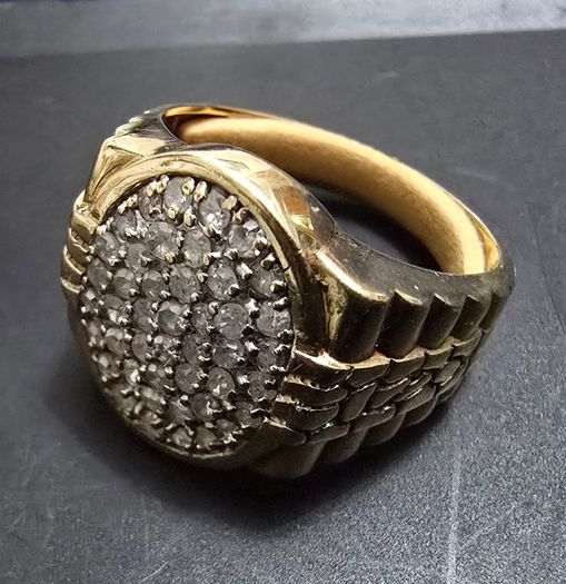 Large "Rolex" Style man's ring