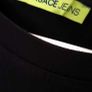 Versace Jeans Black Logo Long Sleep Top Sz S Image 2