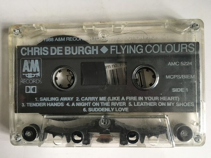 Chris De Burgh [1988] Flying Colours (Cassette Tape Album)