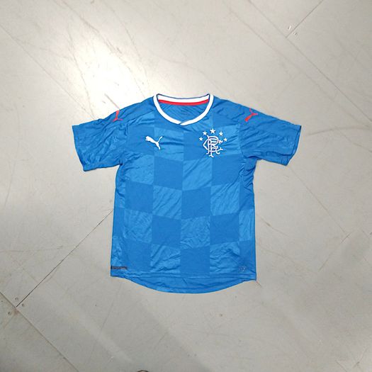 FREE POST Rangers Jersey Shirt Top Scotland Glasgow Soccer Football Diadora Small Kids Youths Childs Chilrens Boys Girls
