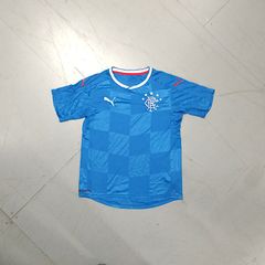 FREE POST Rangers Jersey Shirt Top Scotland Glasgow Soccer Football Diadora Small Kids Youths Childs Chilrens Boys Girls