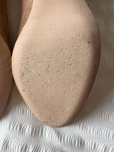 Des Petits Hauts gold high heels with box size 5