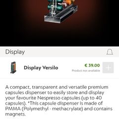 Nespresso Capsules Dispenser
