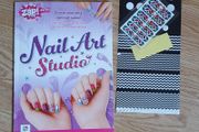 New - A Nail Art Studio Book - Fingers n Toes - Content List in Pictures