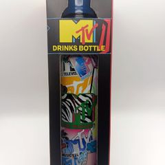 Drinks Bottle 2023 MTV Music TV 700ml Stainless Steel Retro Geek Gift New