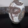 Hand Painted African Ostrich Egg Image 4
