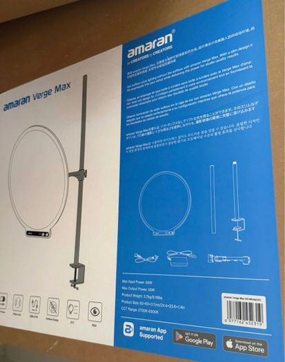 Amaran Verge Max 60W Bi-Color LED Studio Light Kit New