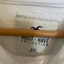 Mens Hollister White Hoodie - Size XXS Image 3