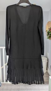 Gorgeous petite black dress by Twin Set