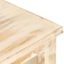 Coffee Table White 90x50x40 cm Solid Mango Wood Image 4