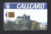 1990 Ireland 100 unit Rock of Cashel definitive (Gemplus GEM1) Call Card Used. 1990 Ireland 100 unit Rock of Cashel definitive (Gemplus GEM1) Call Card Used. Telecom Eireann card number 1027