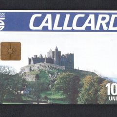 1990 Ireland 100 unit Rock of Cashel definitive (Gemplus GEM1) Call Card Used. 1990 Ireland 100 unit Rock of Cashel definitive (Gemplus GEM1) Call Card Used. Telecom Eireann card number 1027