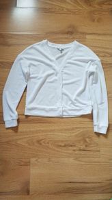 Women's white cardigan
