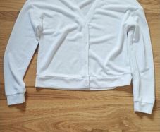 Women's white cardigan