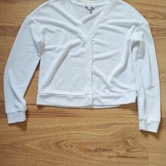 Women's white cardigan